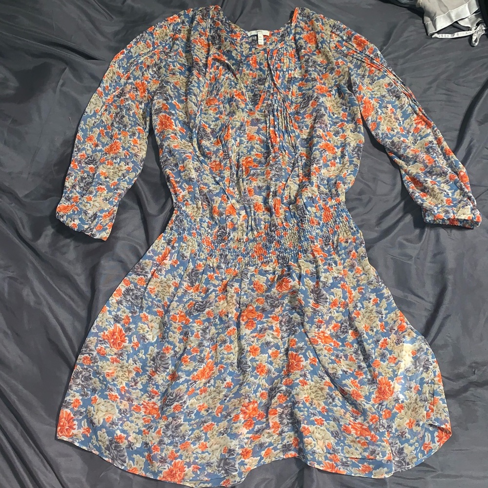 Pasclina Printed Silk Dress